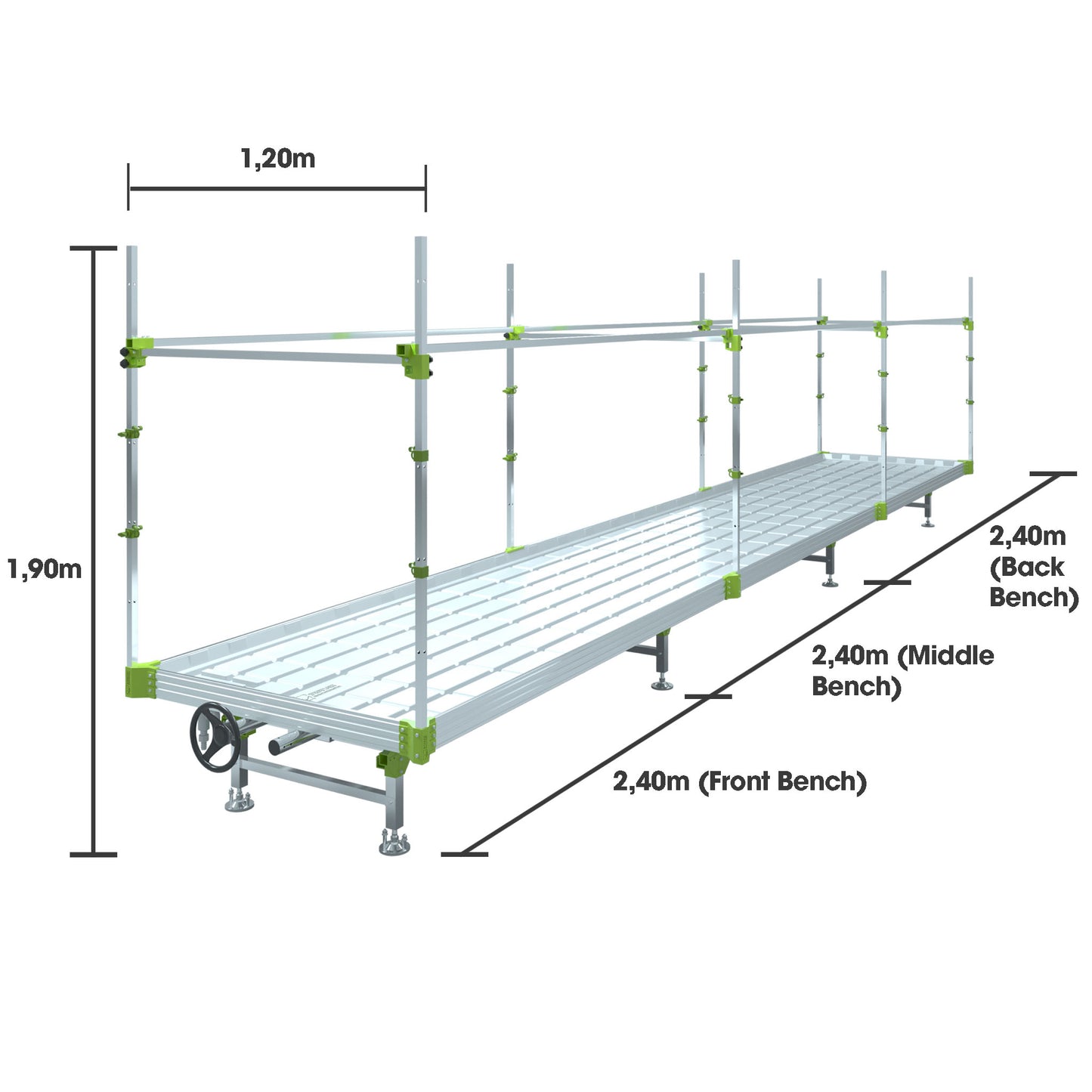 CanaPlant Rolling Bench System