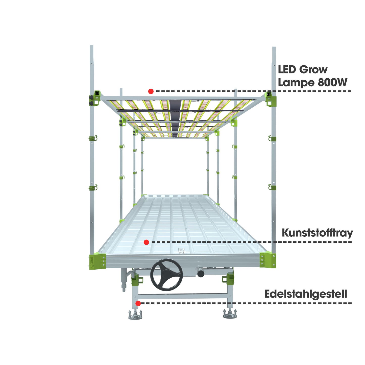 CanaPlant Rolling Bench System